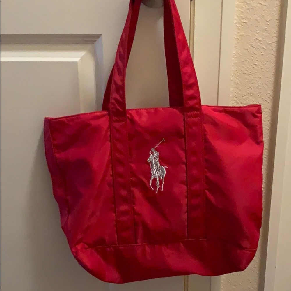 Red Ralph Lauren bag